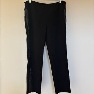 Eileen Fisher Black Straight Leg Pants
